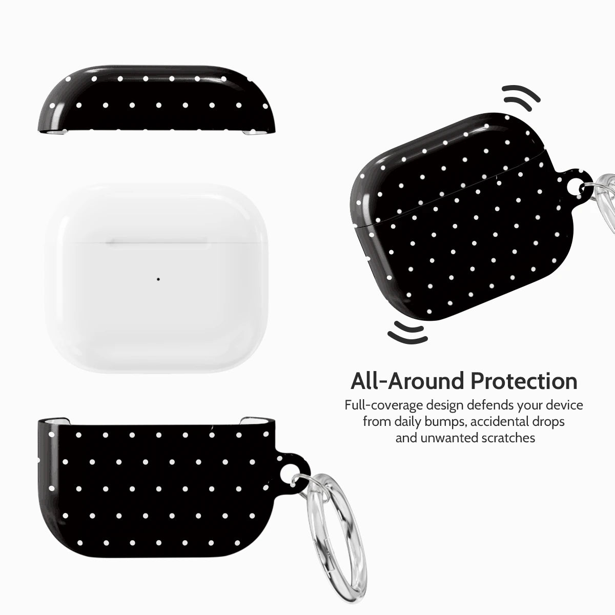 Noir Pinpoint - AirPods 3 Case