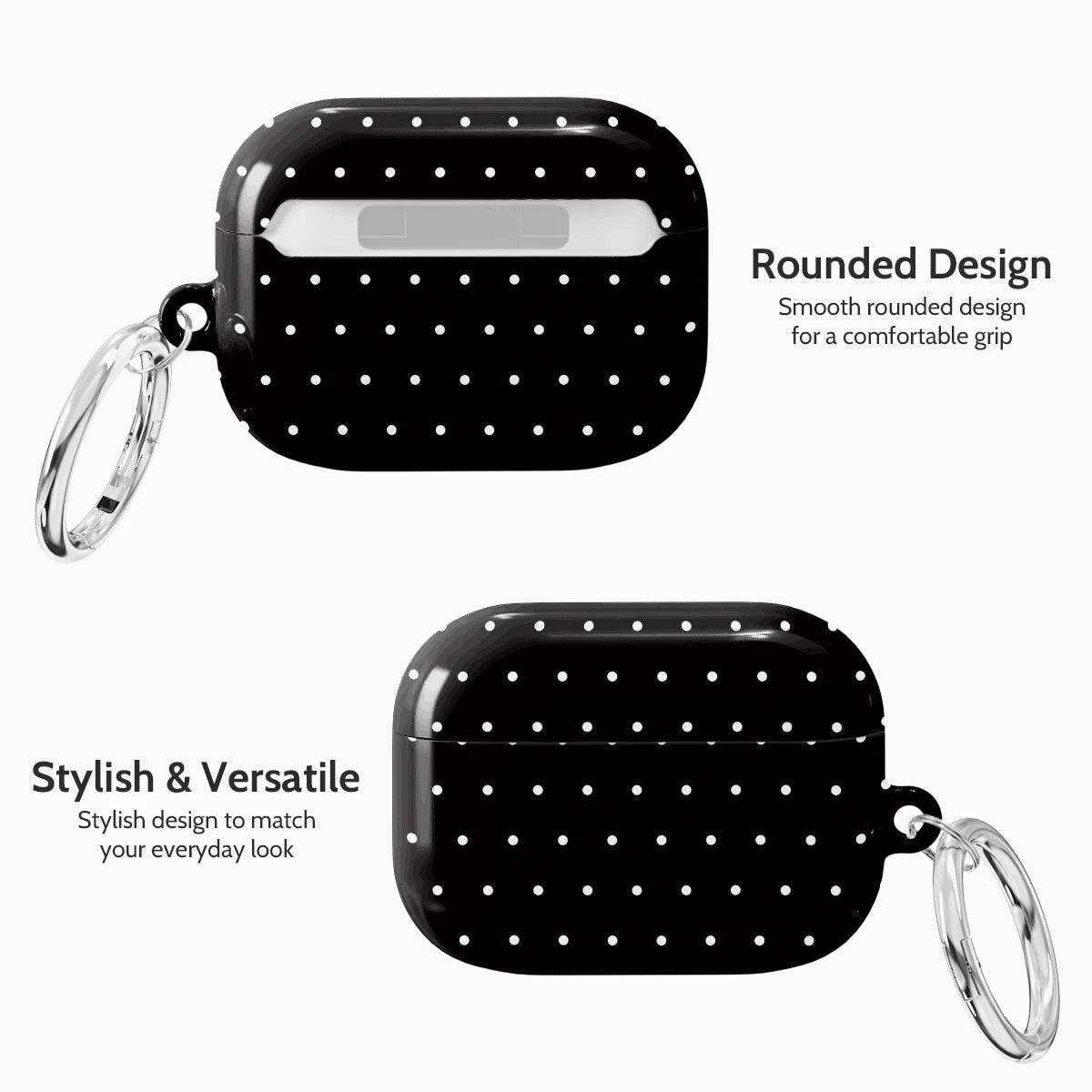 Noir Pinpoint - AirPods Pro 1 Case