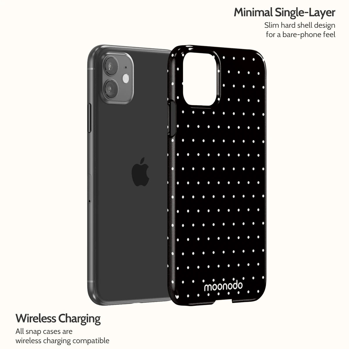 Noir Pinpoint - iPhone 11 Case