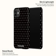 Noir Pinpoint - iPhone 11 Case