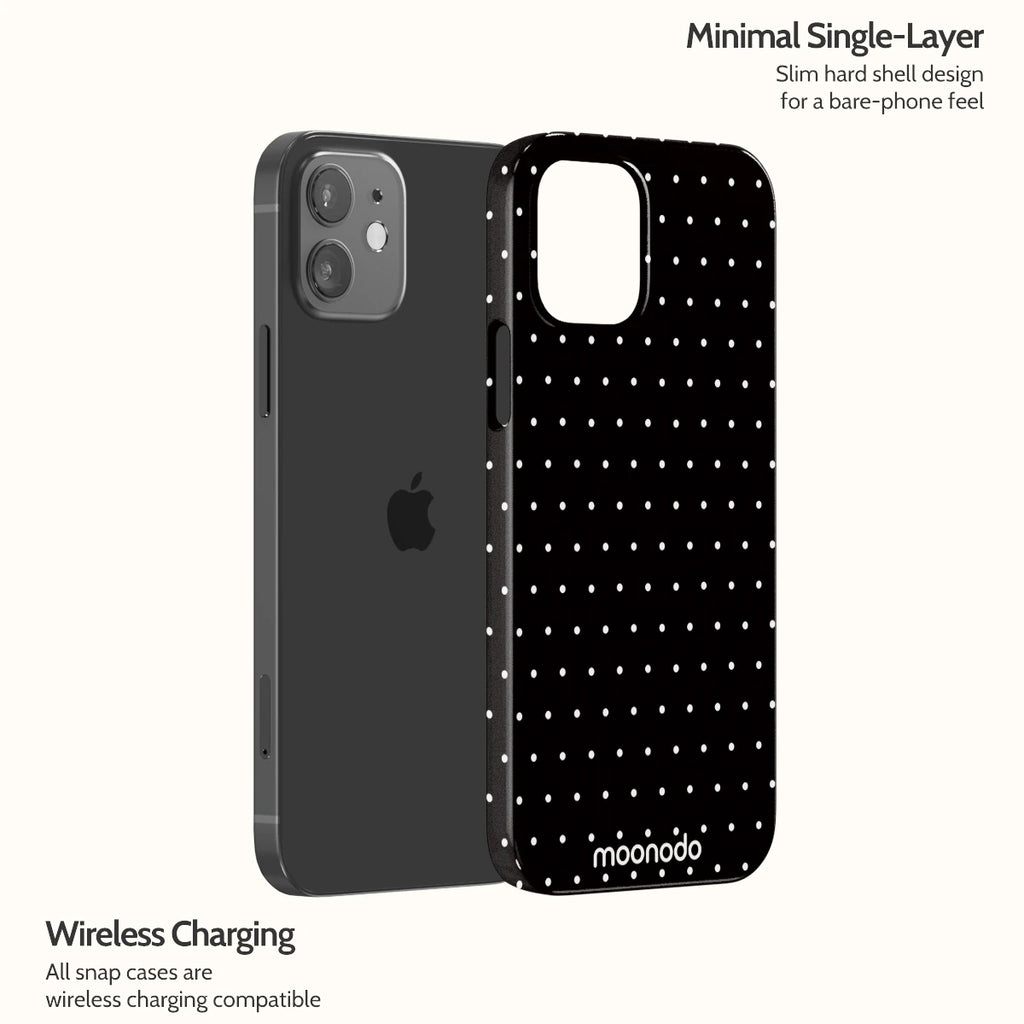 Noir Pinpoint - iPhone 12 Case