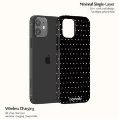 Noir Pinpoint - iPhone 12 Case