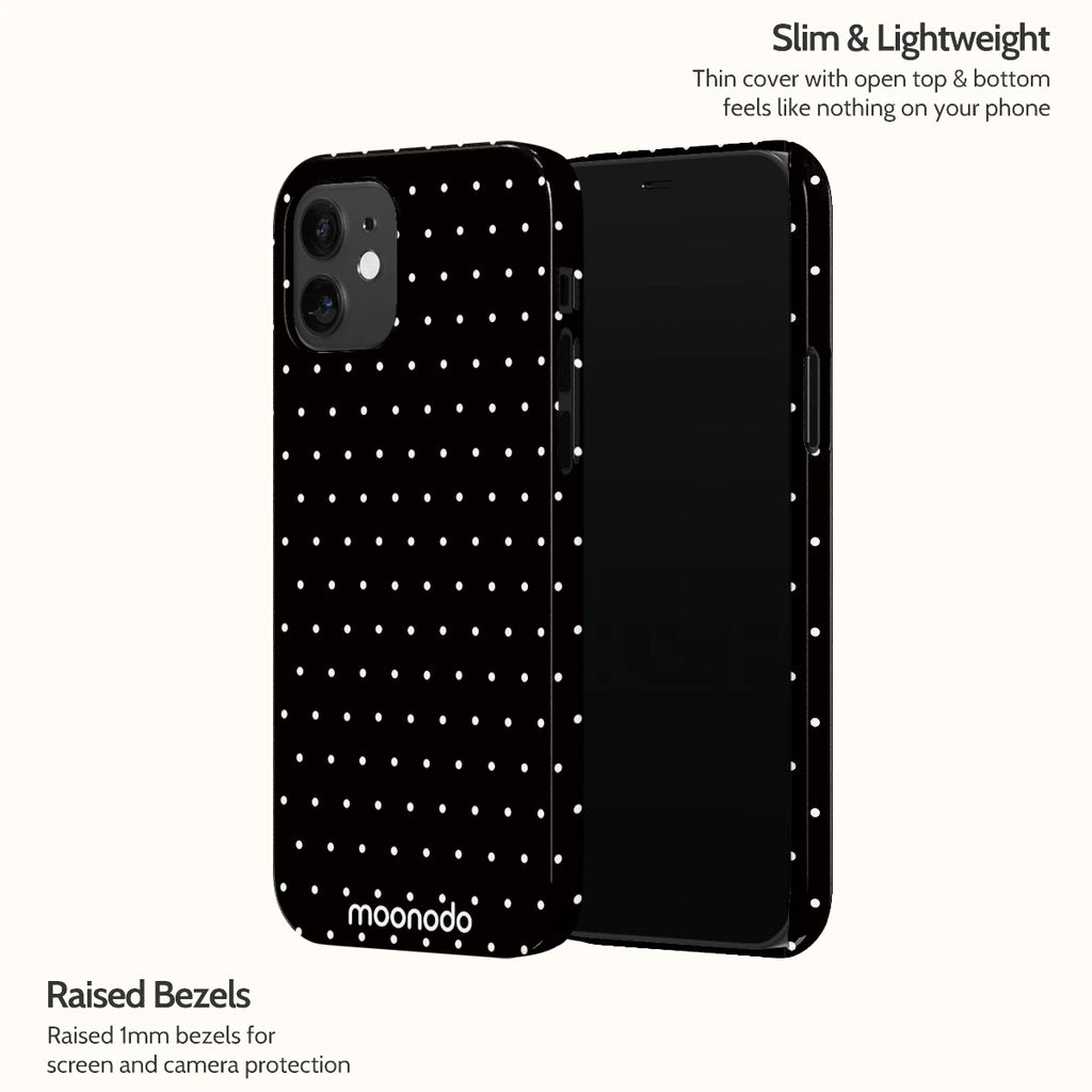 Noir Pinpoint - iPhone 12 Case