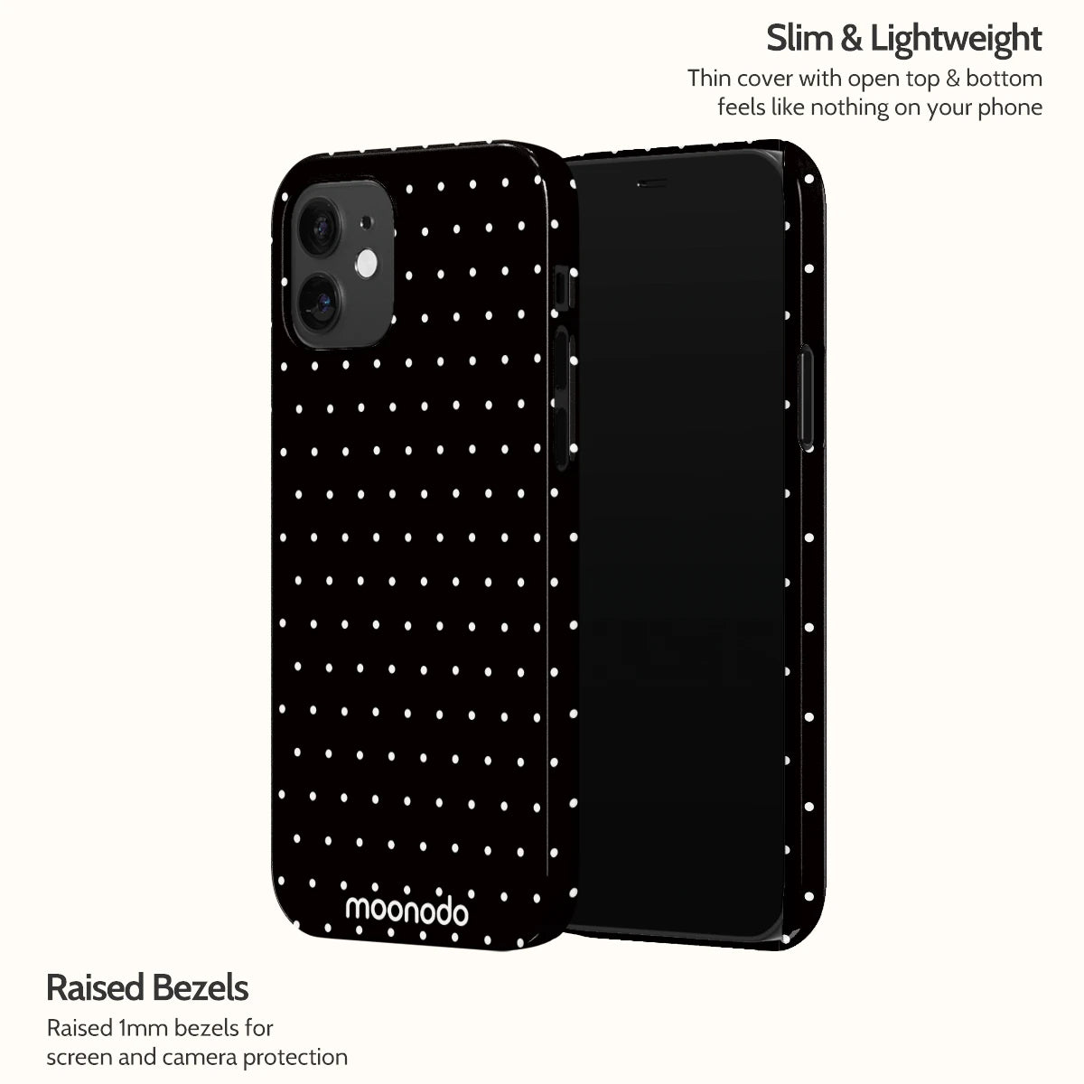 Noir Pinpoint - iPhone 12 Case