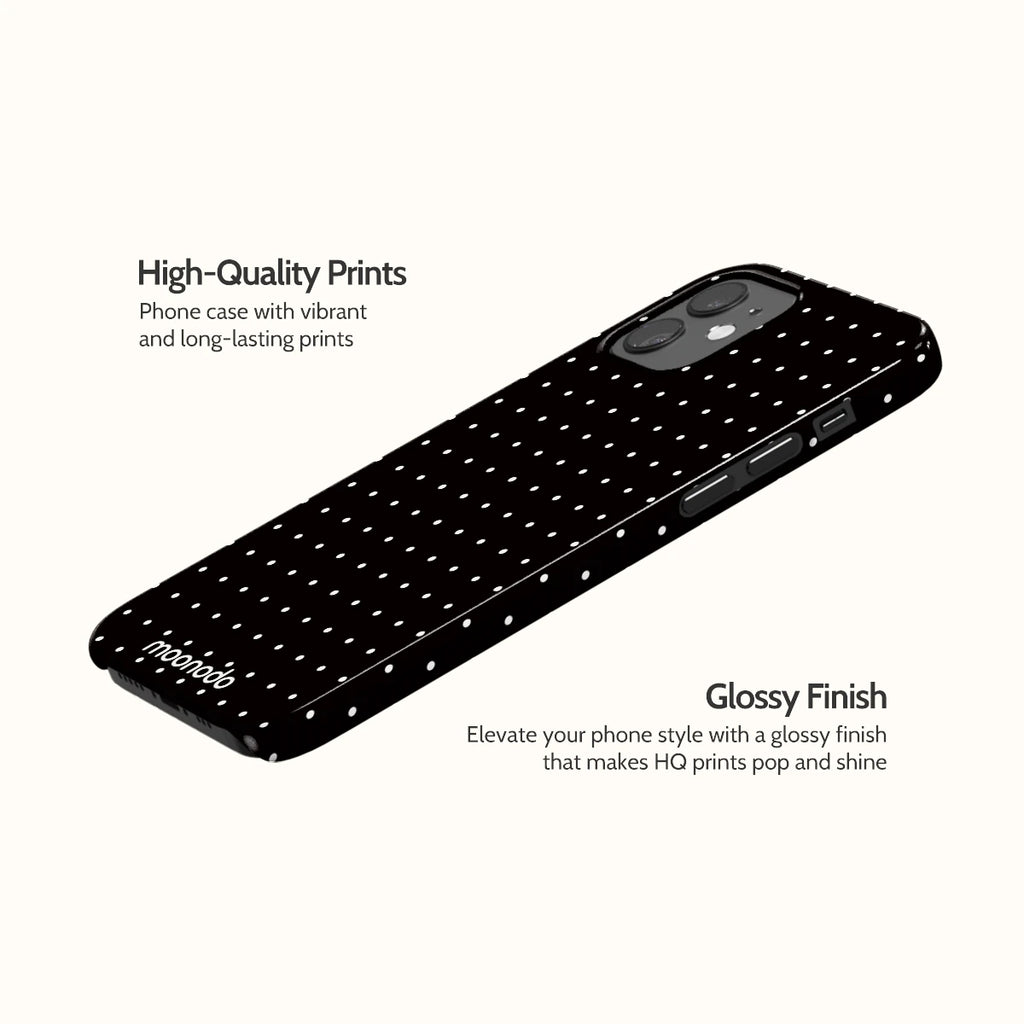 Noir Pinpoint - iPhone 12 Case
