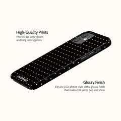 Noir Pinpoint - iPhone 12 Case
