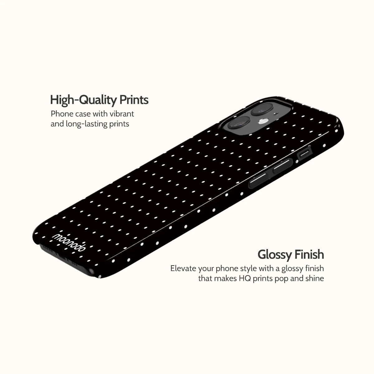 Noir Pinpoint - iPhone 12 Case
