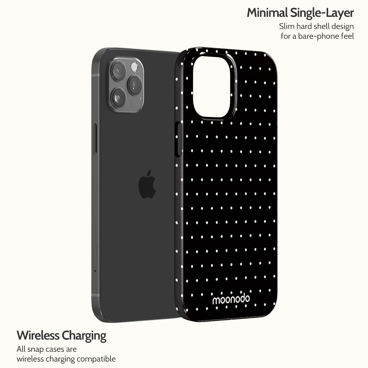 Noir Pinpoint - iPhone 12 Pro Max Case