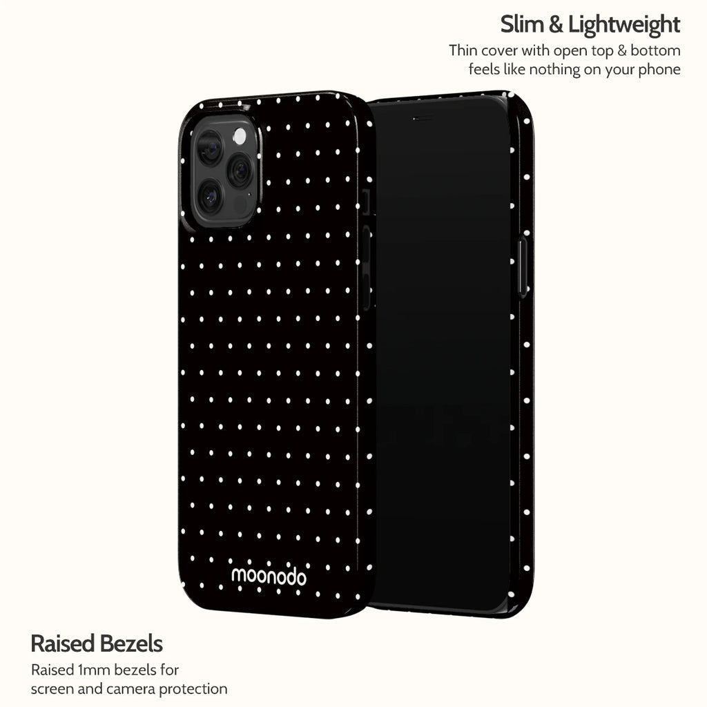 Noir Pinpoint - iPhone 12 Pro Max Case