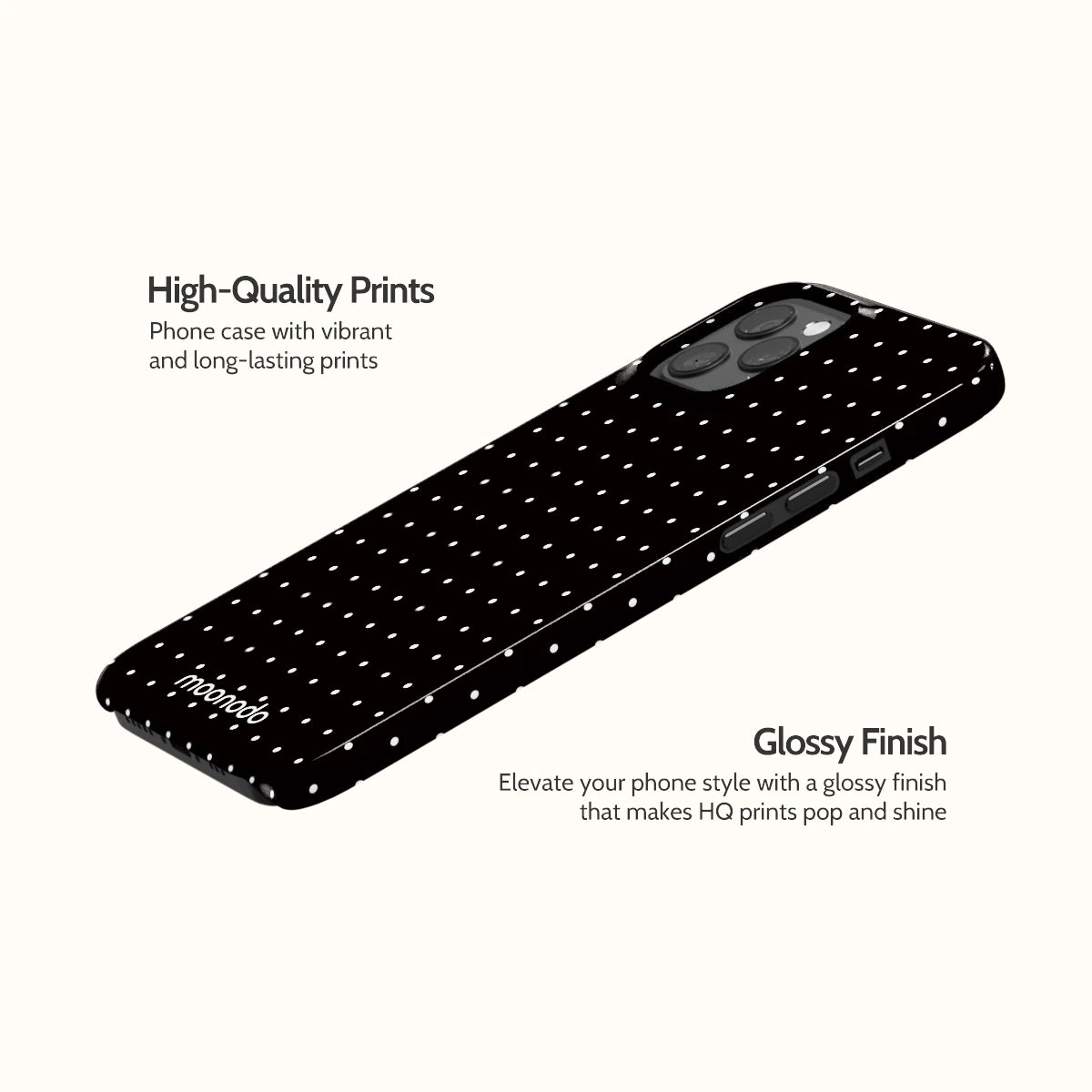 Noir Pinpoint - iPhone 12 Pro Max Case