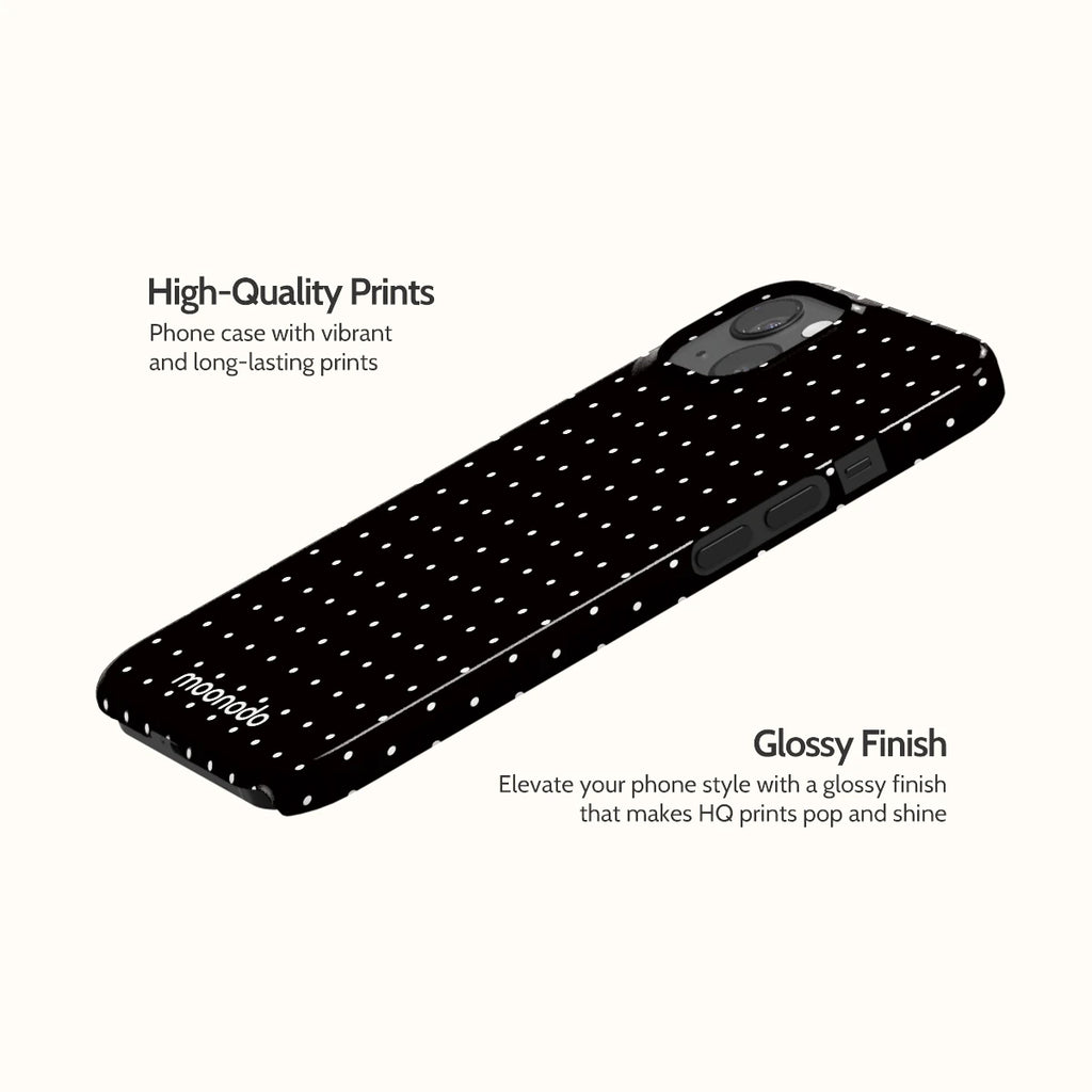 Noir Pinpoint - iPhone 13 Case