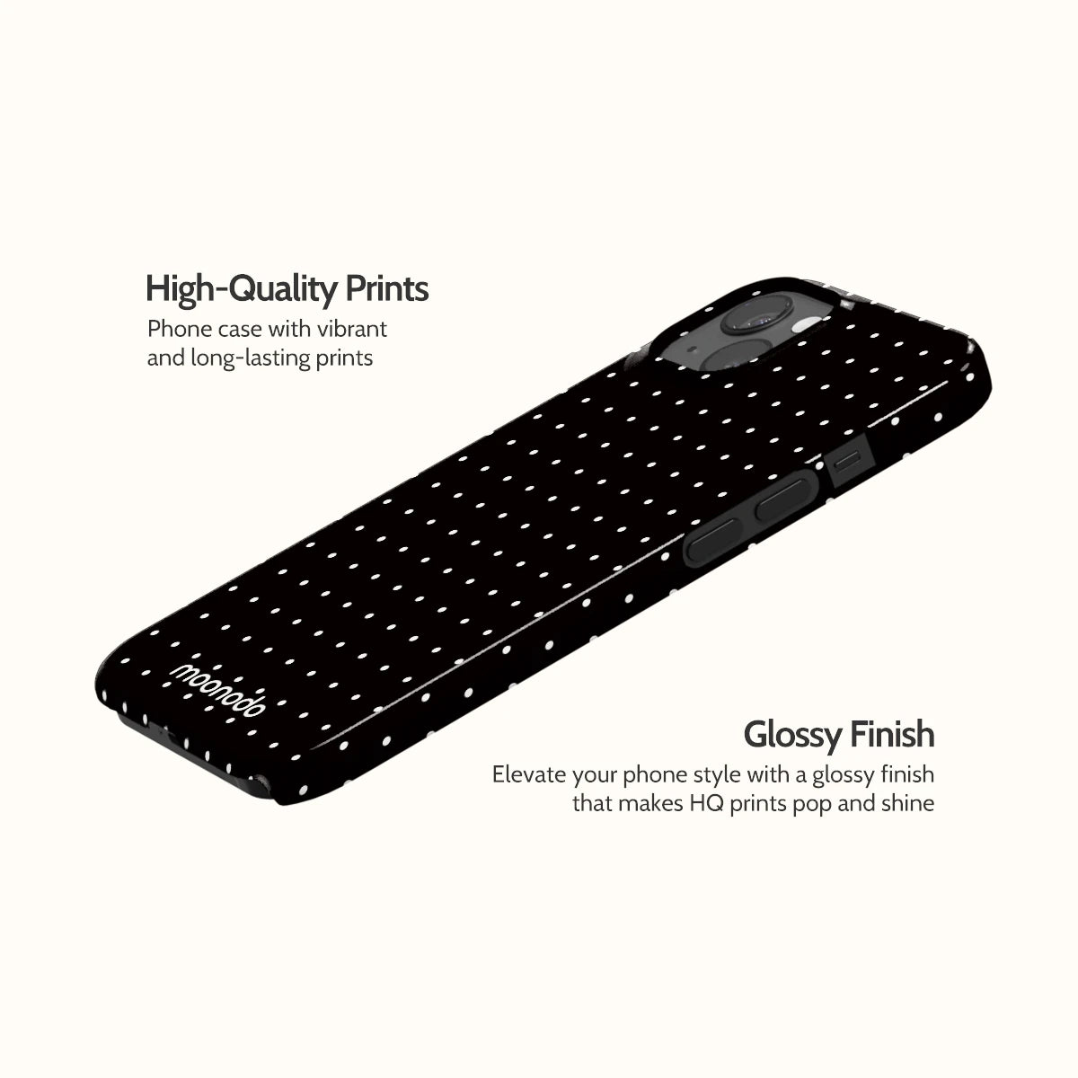 Noir Pinpoint - iPhone 13 Case