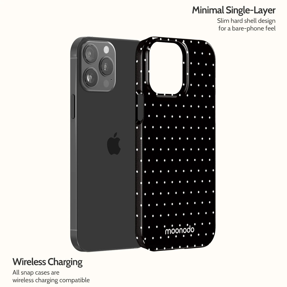 Noir Pinpoint - iPhone 13 Pro Max Case