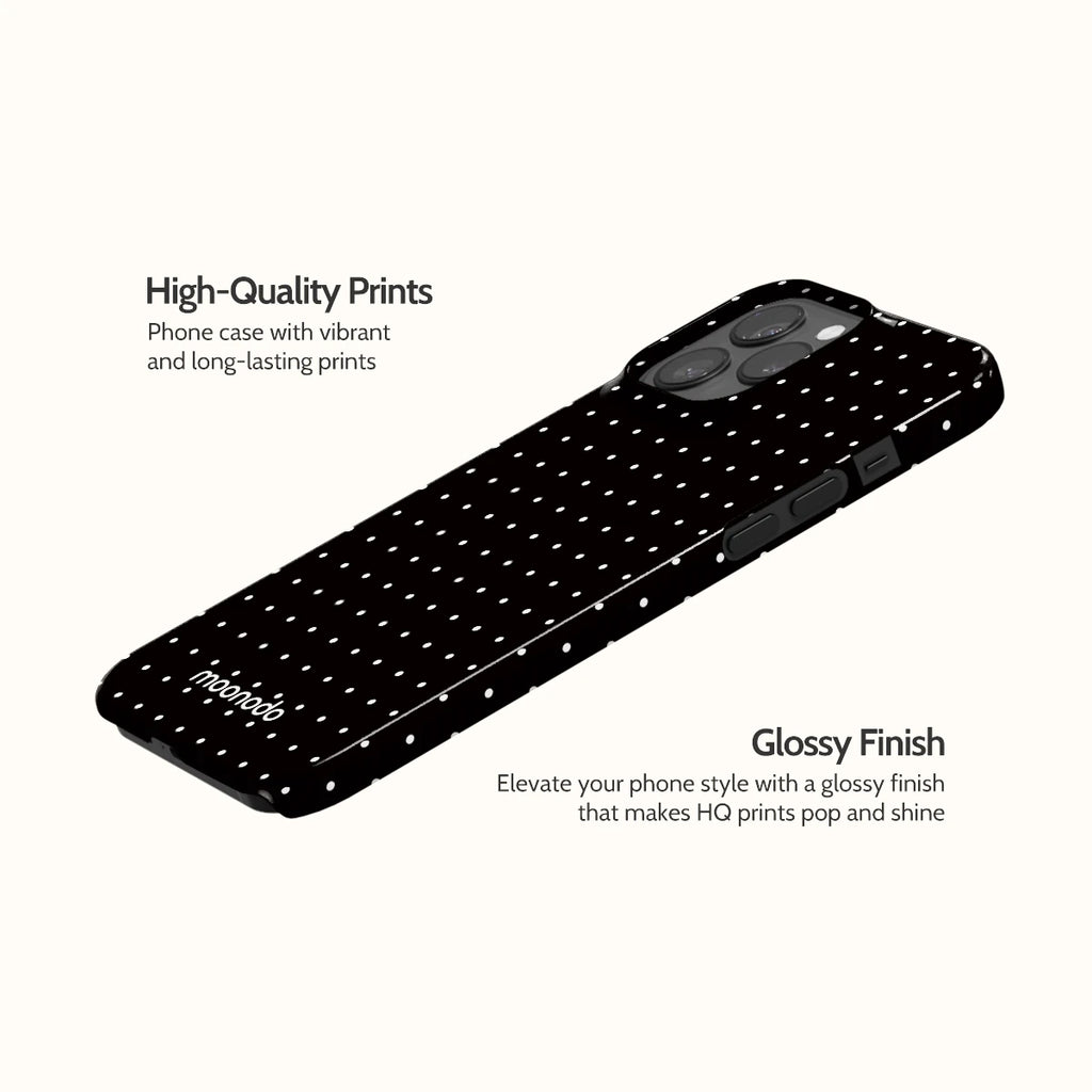Noir Pinpoint - iPhone 13 Pro Max Case