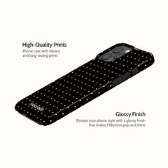 Noir Pinpoint - iPhone 13 Pro Max Case