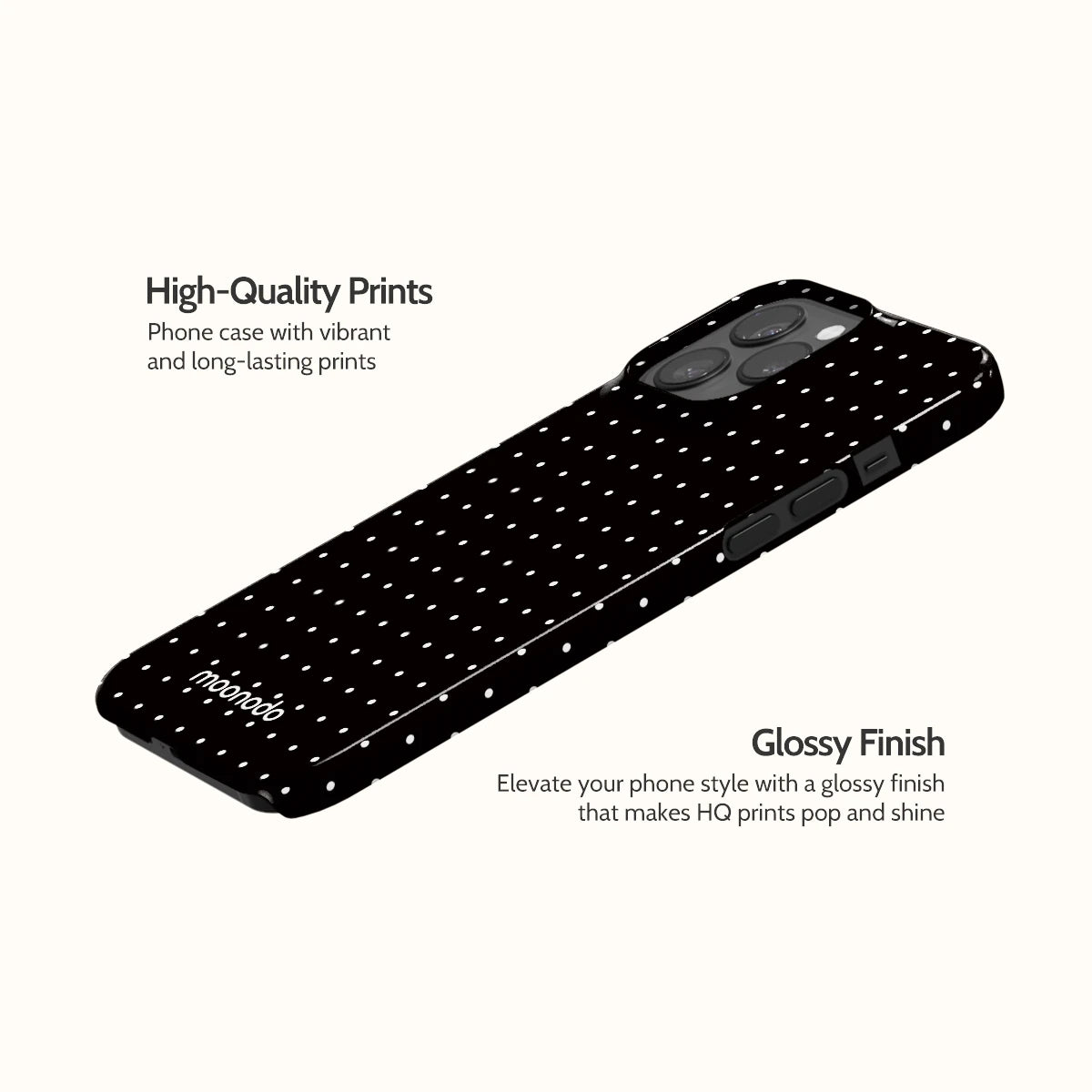 Noir Pinpoint - iPhone 13 Pro Max Case