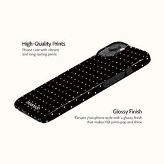 Noir Pinpoint - iPhone 14 Case