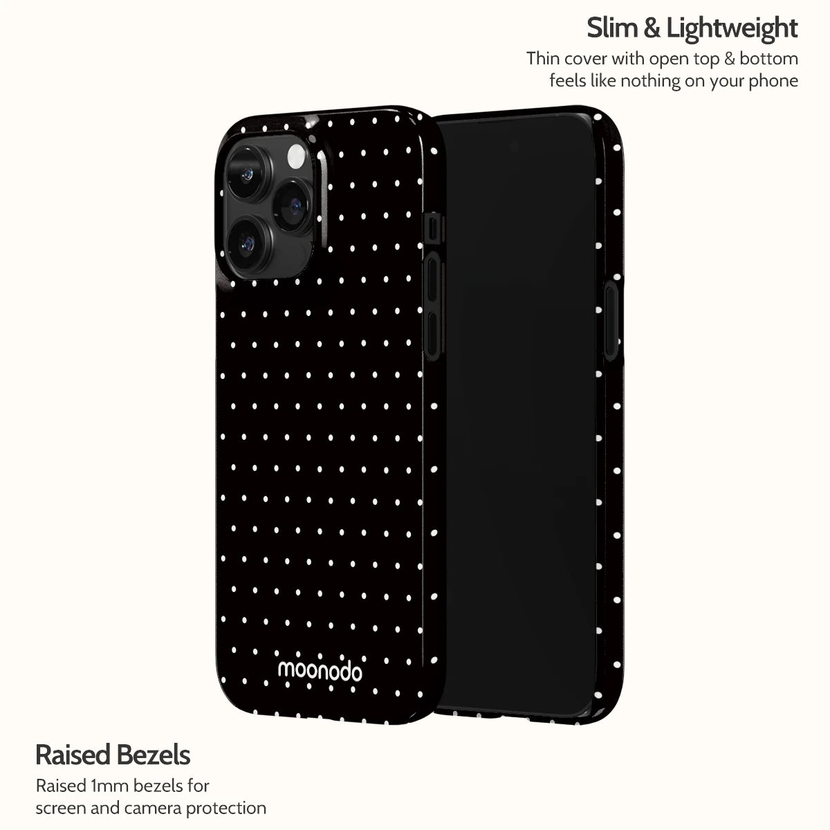 Noir Pinpoint - iPhone 14 Pro Max Case