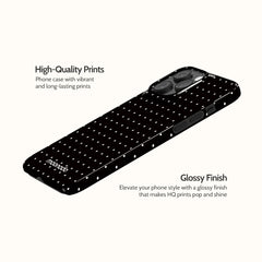 Noir Pinpoint - iPhone 14 Pro Max Case