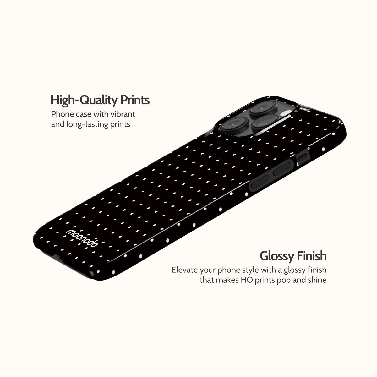 Noir Pinpoint - iPhone 14 Pro Max Case