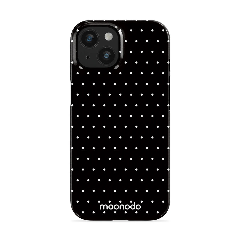 Noir Pinpoint - iPhone 15 Case