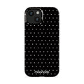 Noir Pinpoint - iPhone 15 Case