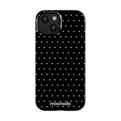 Noir Pinpoint - iPhone 15 Case