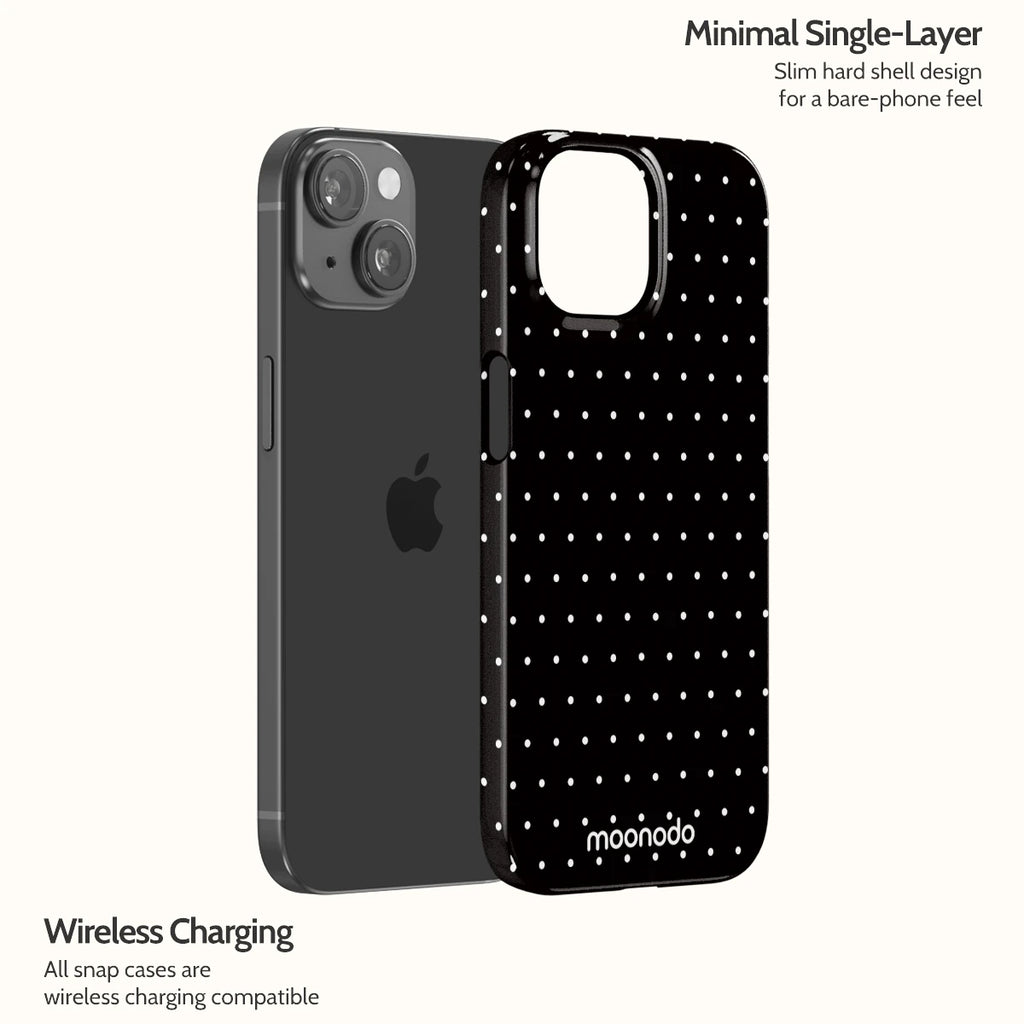 Noir Pinpoint - iPhone 15 Case
