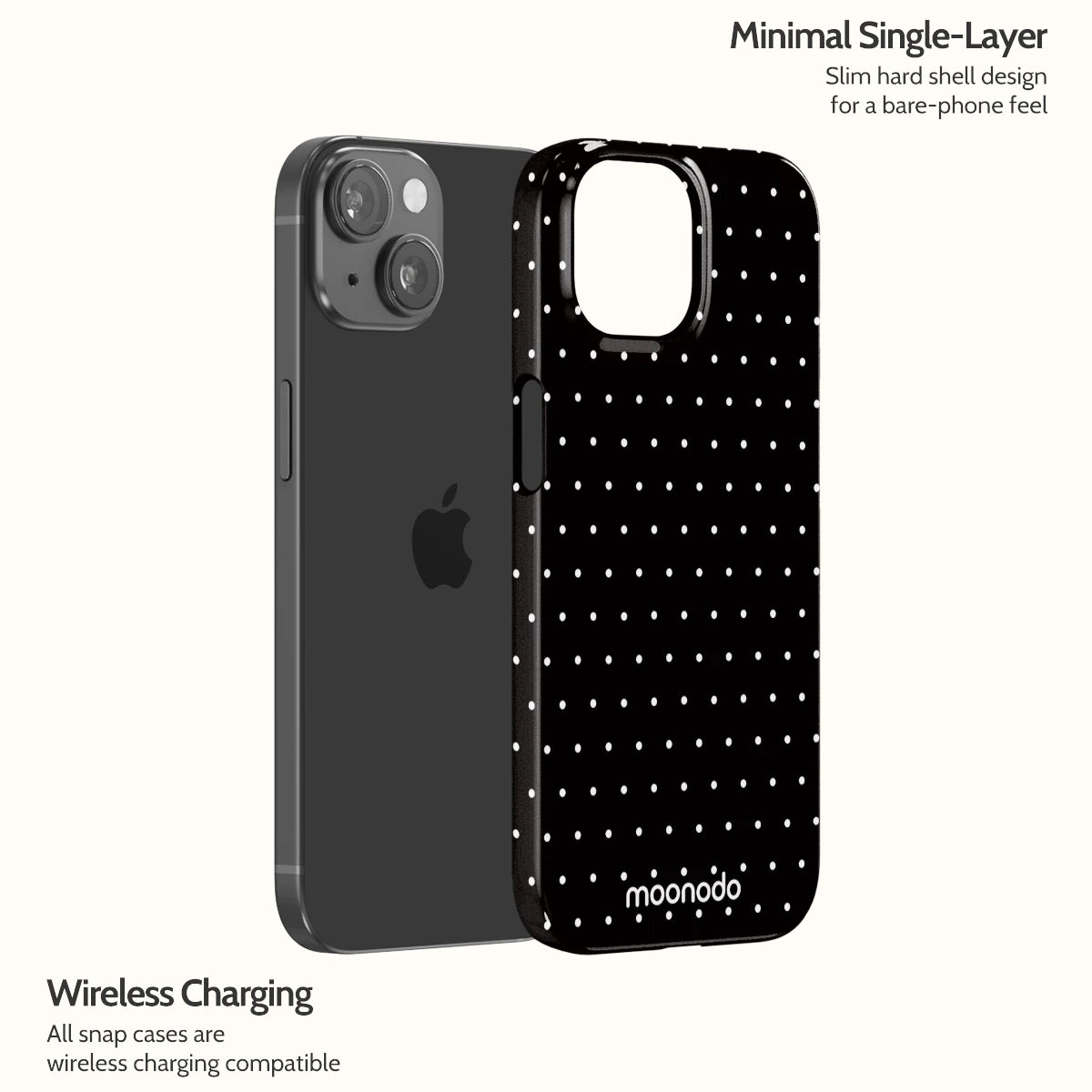 Noir Pinpoint - iPhone 15 Case