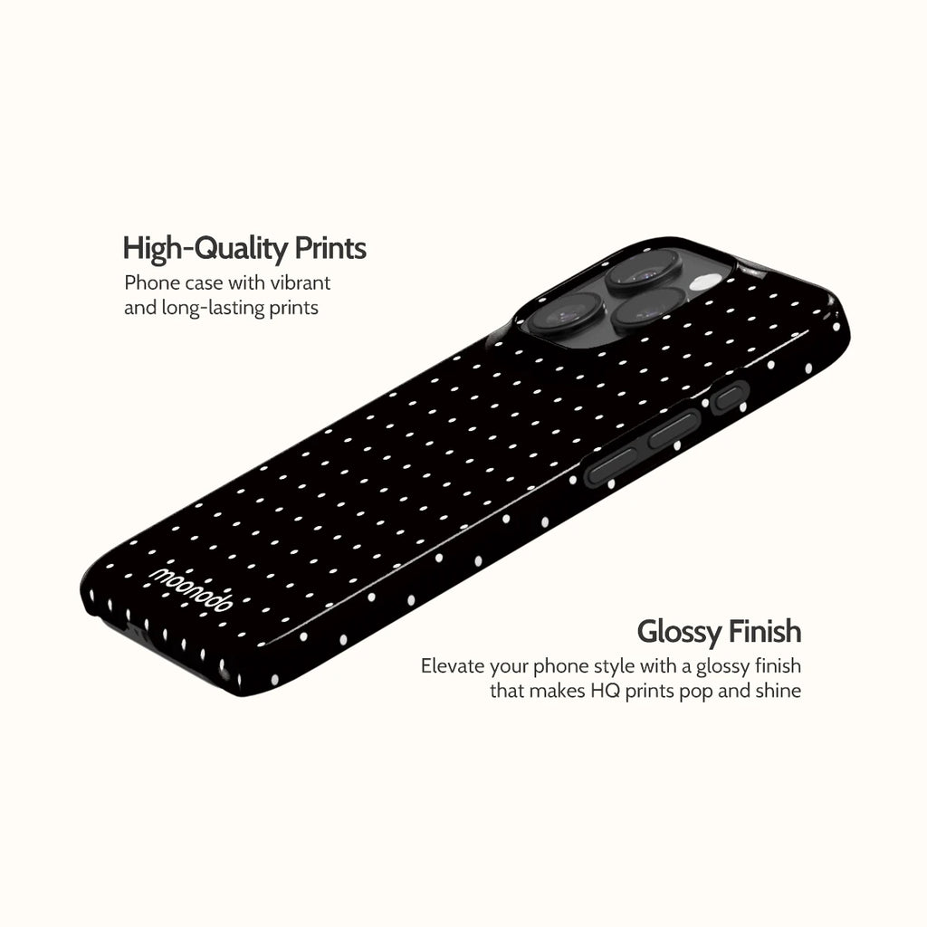 Noir Pinpoint - iPhone 15 Pro Case