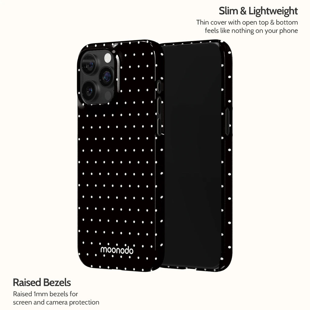 Noir Pinpoint - iPhone 15 Pro Max Case