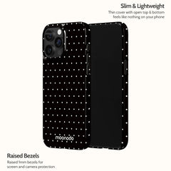 Noir Pinpoint - iPhone 15 Pro Max Case