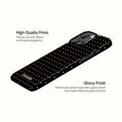 Noir Pinpoint - iPhone 15 Pro Max Case