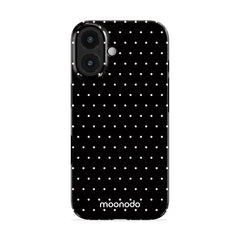 Noir Pinpoint - iPhone 16 Case
