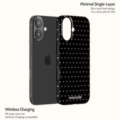 Noir Pinpoint - iPhone 16 Case