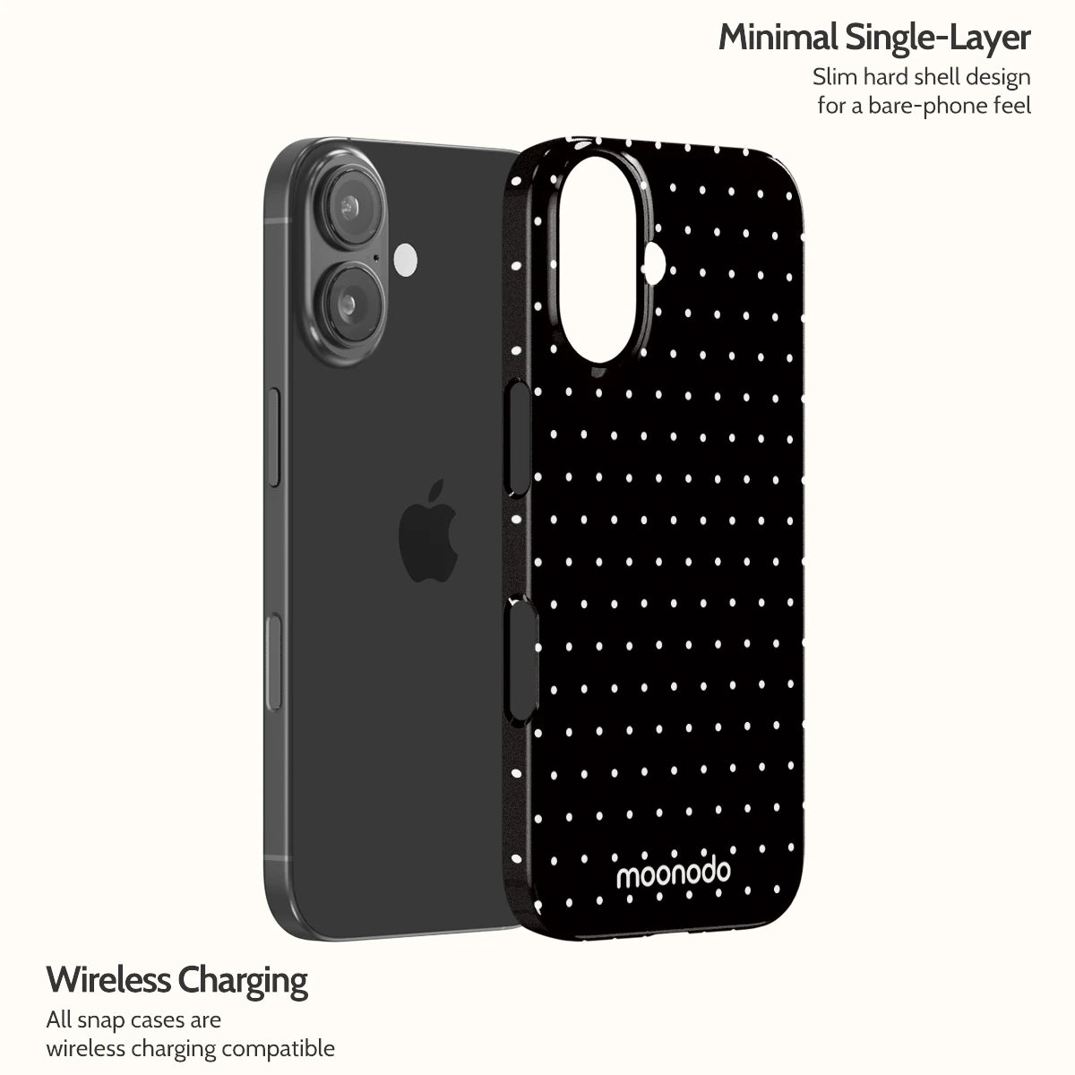 Noir Pinpoint - iPhone 16 Case