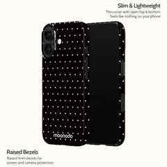 Noir Pinpoint - iPhone 16 Case