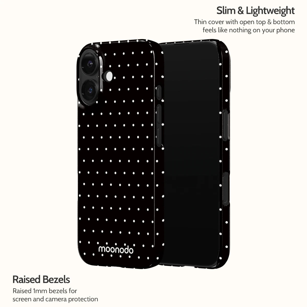 Noir Pinpoint - iPhone 16 Case