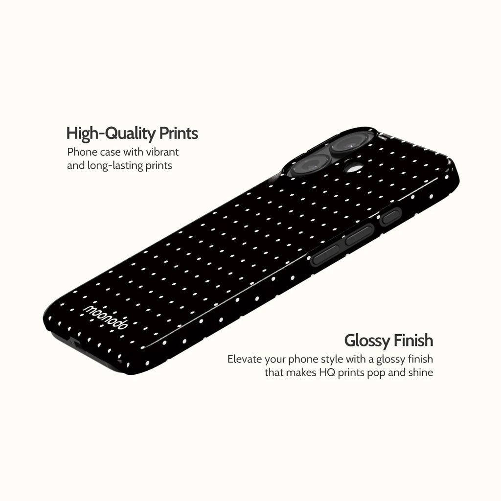 Noir Pinpoint - iPhone 16 Case