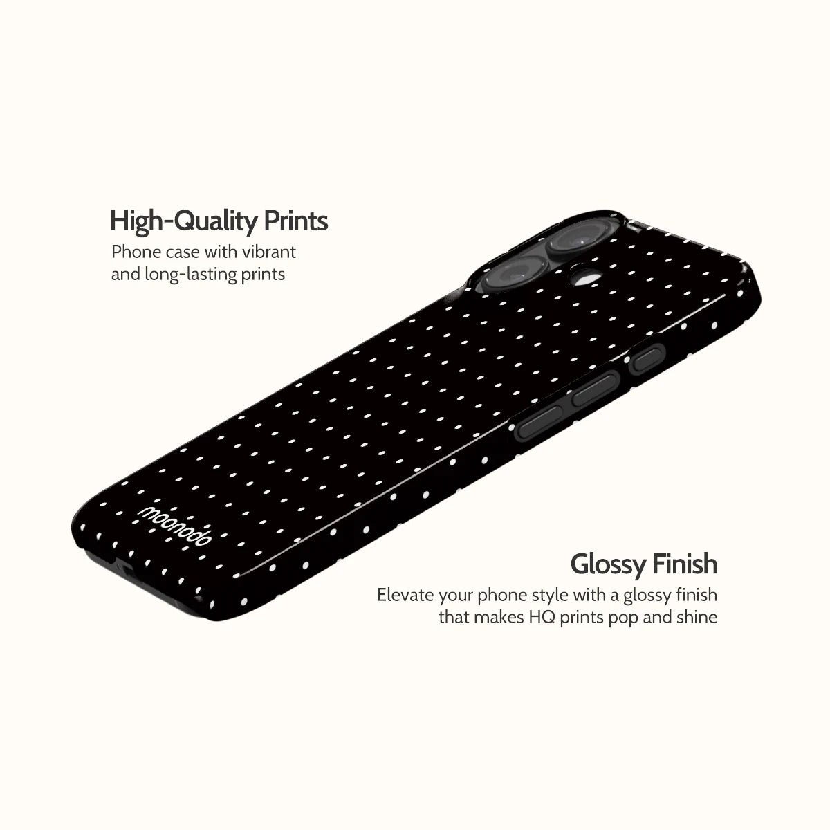 Noir Pinpoint - iPhone 16 Case