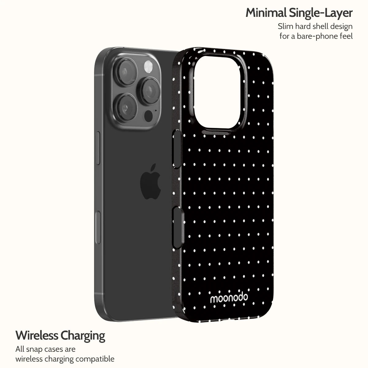 Noir Pinpoint - iPhone 16 Pro Case