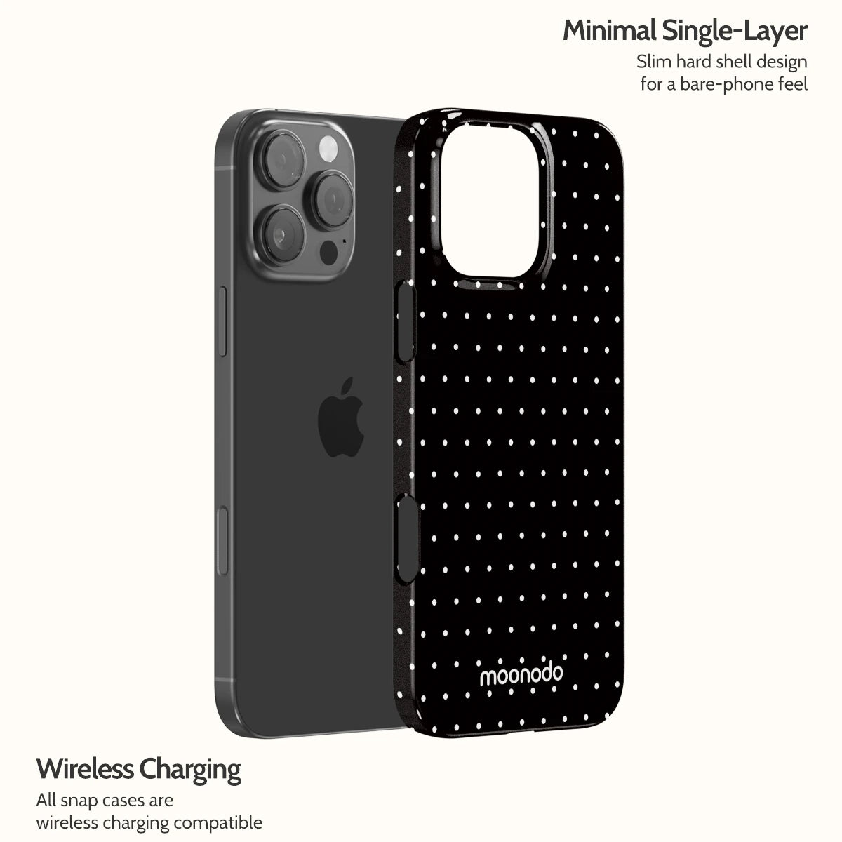 Noir Pinpoint - iPhone 16 Pro Max Case