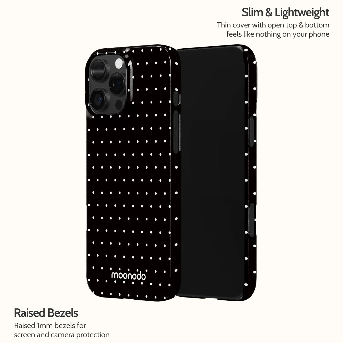 Noir Pinpoint - iPhone 16 Pro Max Case