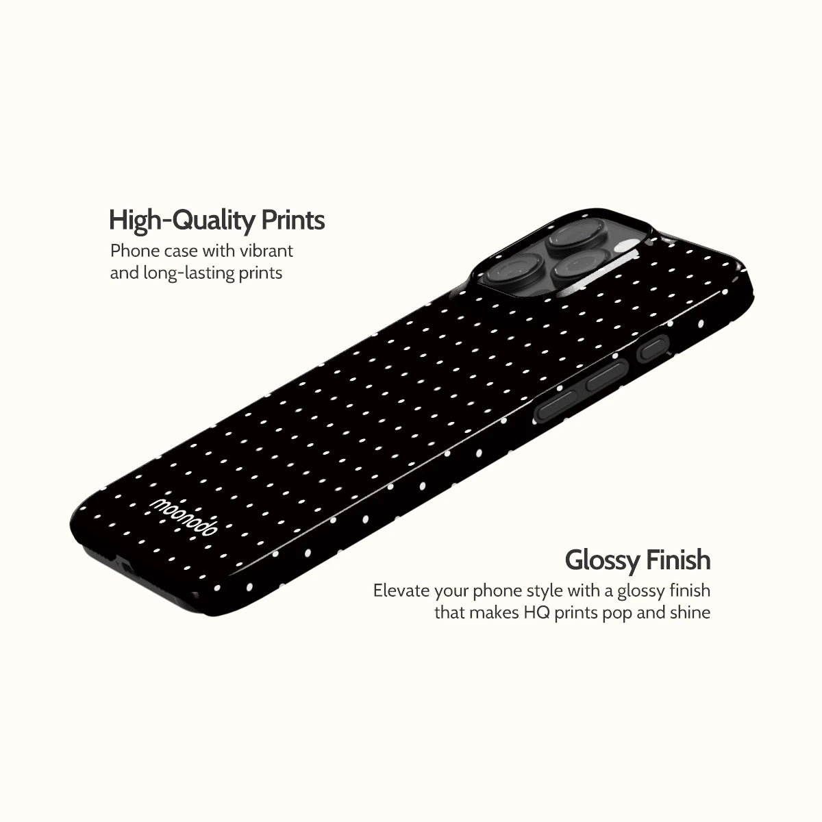 Noir Pinpoint - iPhone 16 Pro Max Case