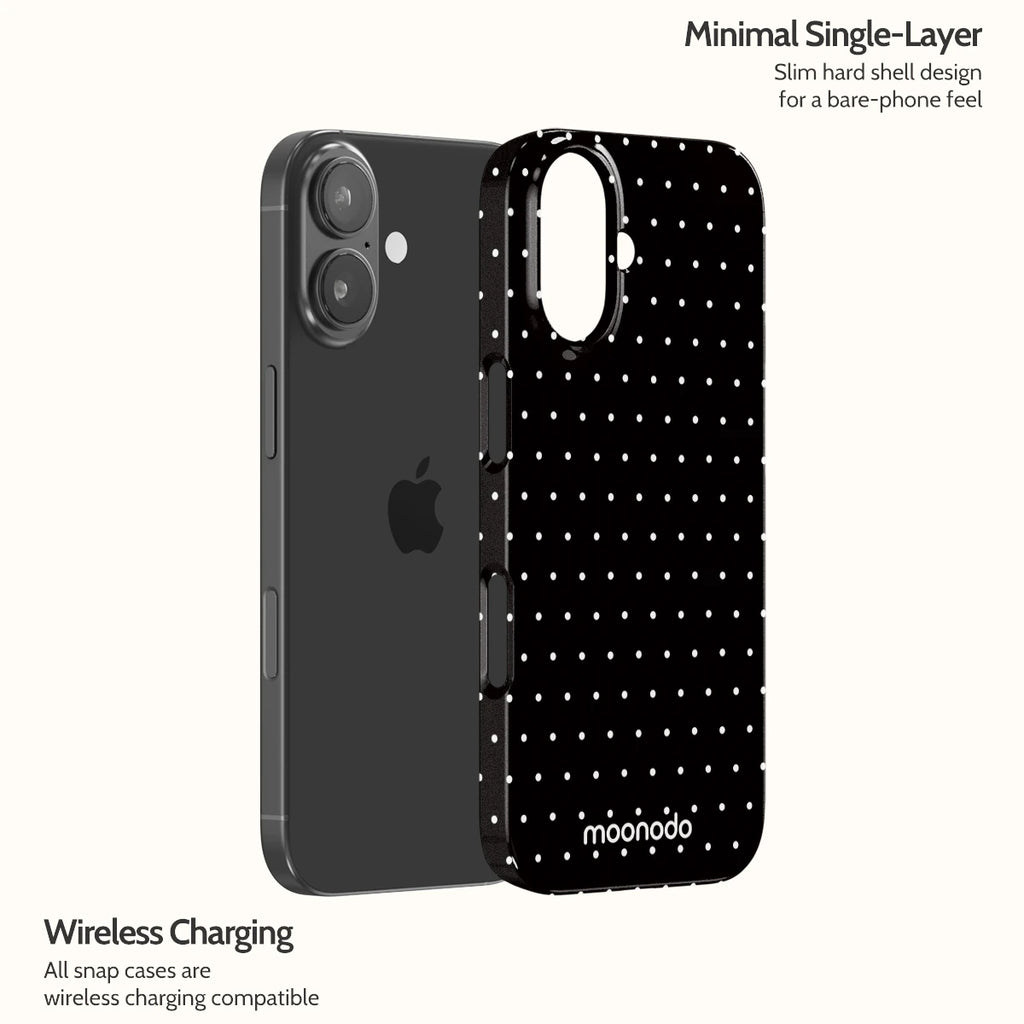 Noir Pinpoint - iPhone 17 Case