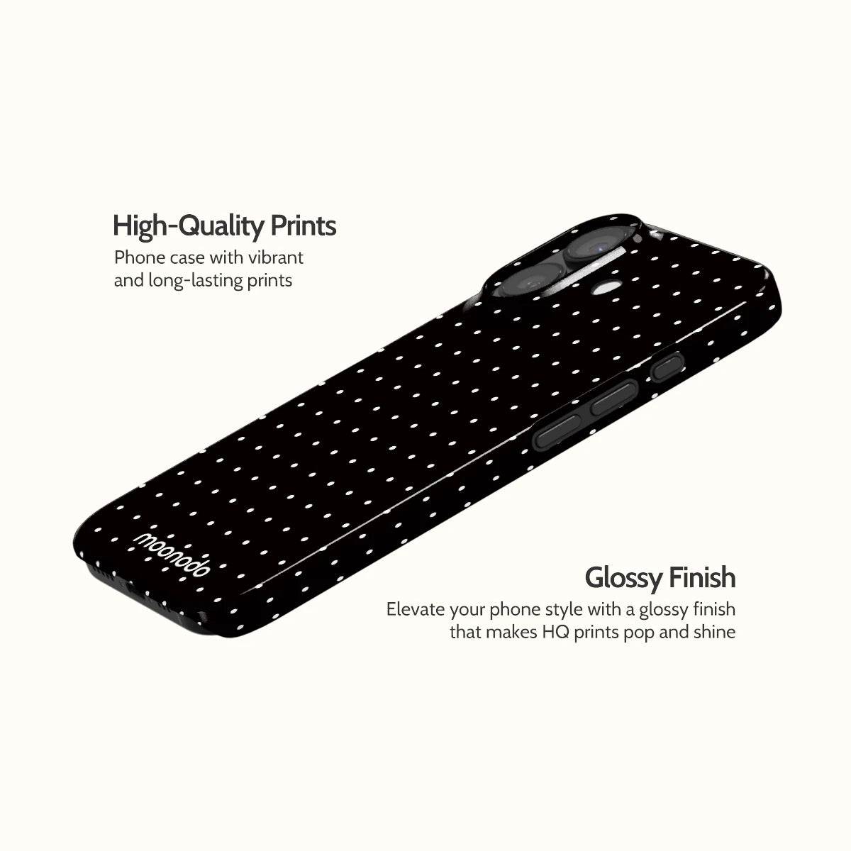 Noir Pinpoint - iPhone 17 Case
