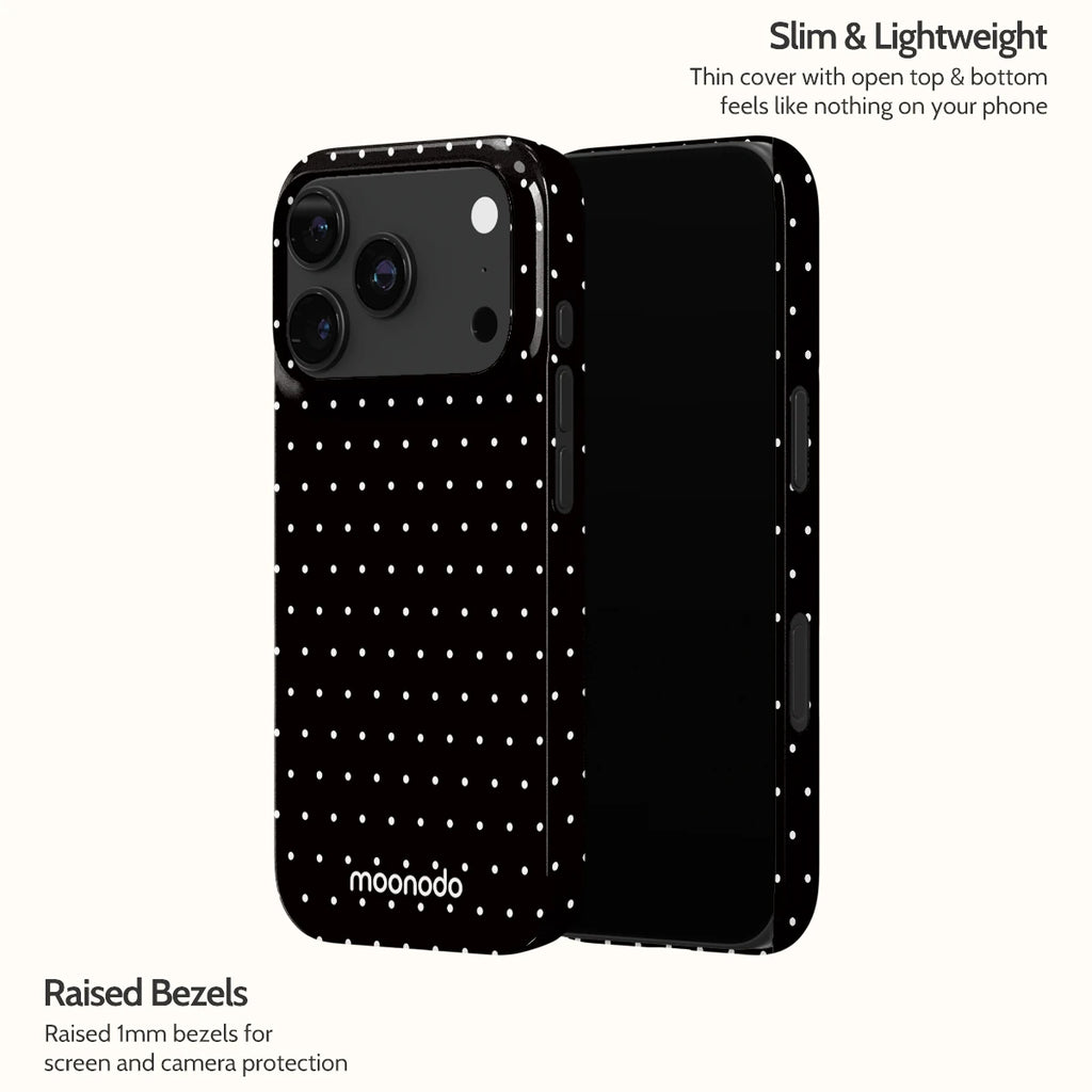 Noir Pinpoint - iPhone 17 Pro Case