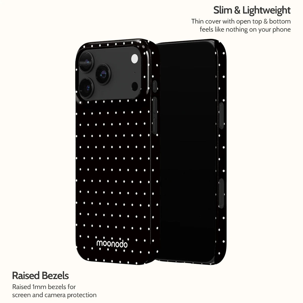Noir Pinpoint - iPhone 17 Pro Max Case