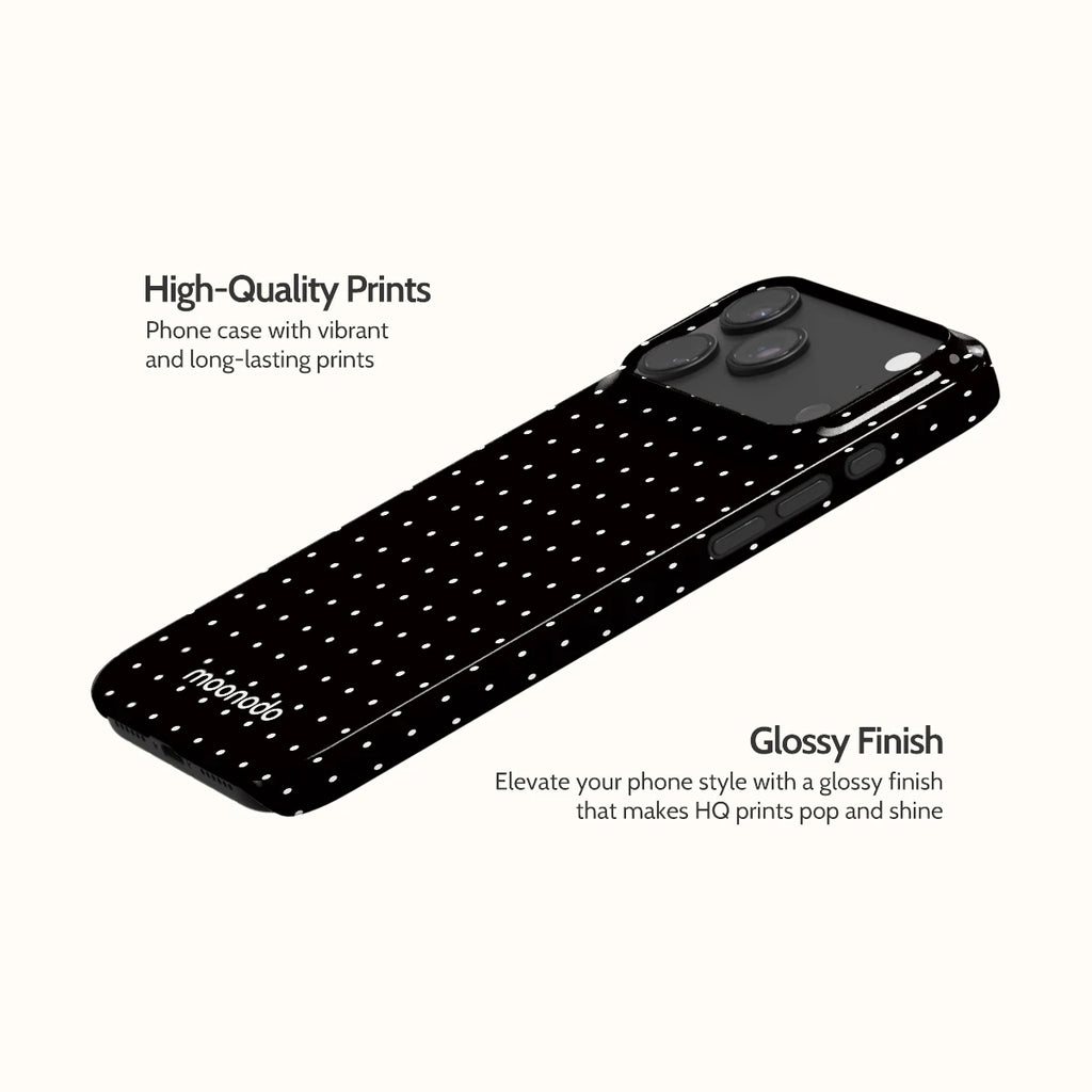Noir Pinpoint - iPhone 17 Pro Max Case