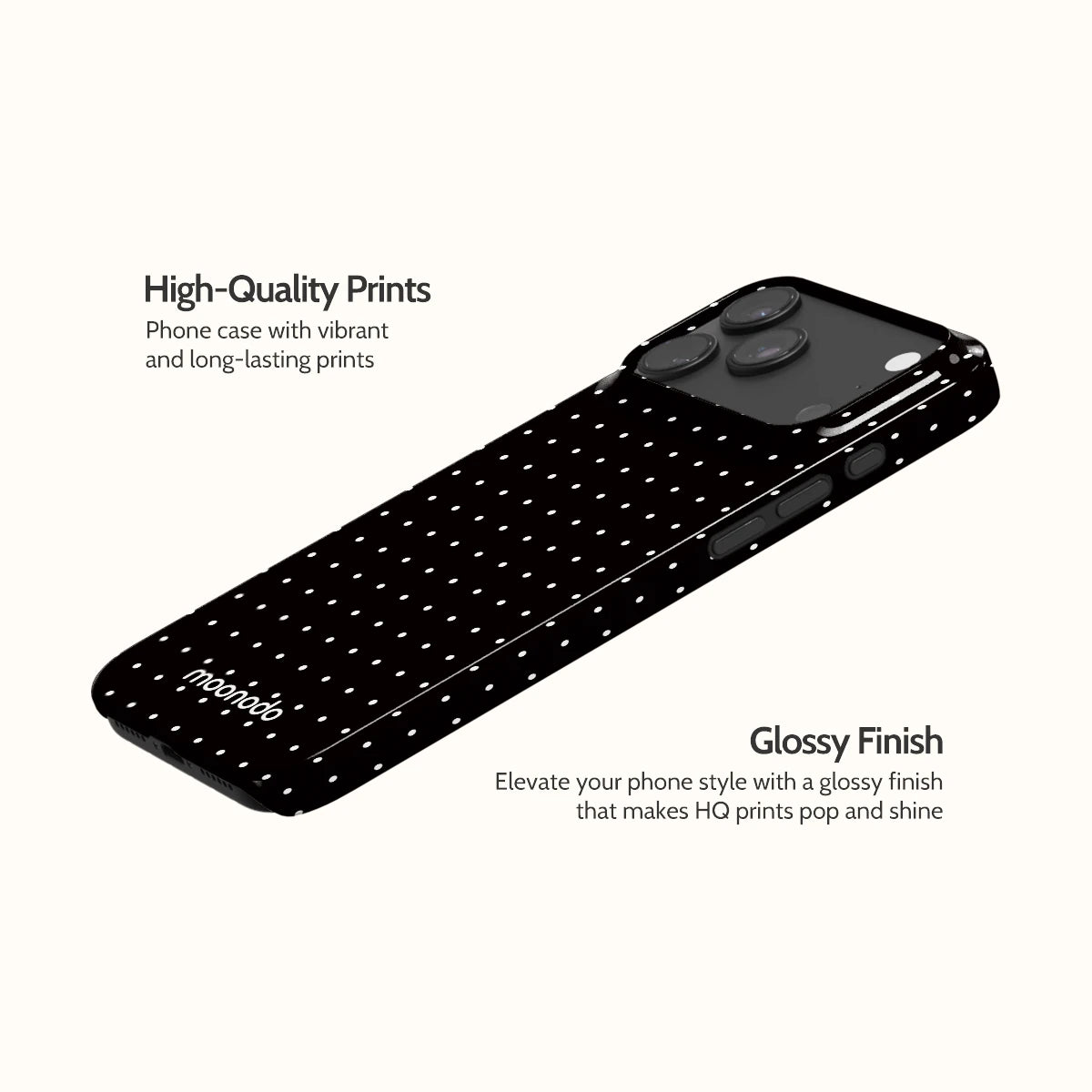Noir Pinpoint - iPhone 17 Pro Max Case
